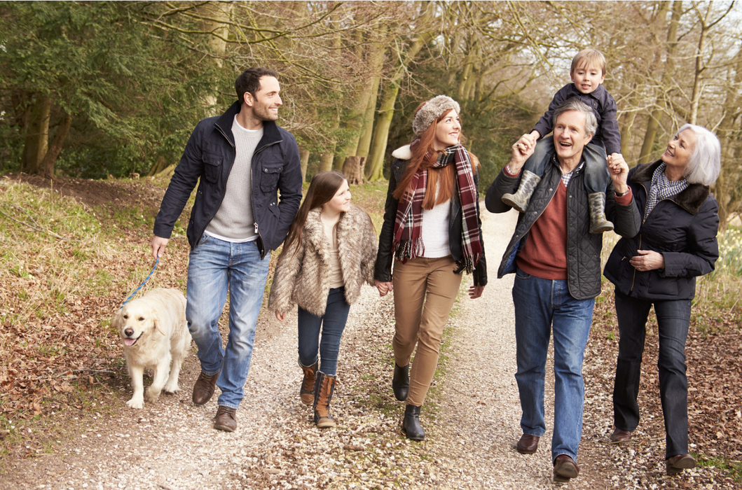 Take a Walk with Family or Friends