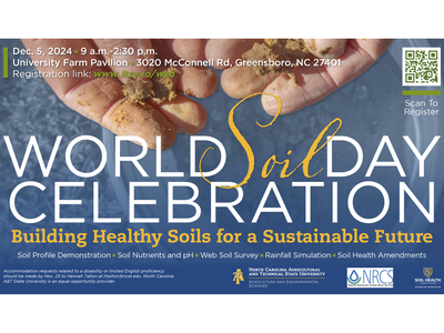 World Soil Day Celebration, Building Healthy Soils for a Sustainable Future