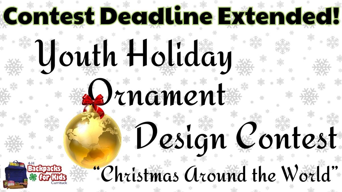 Youth Holiday Ornament Design Contest