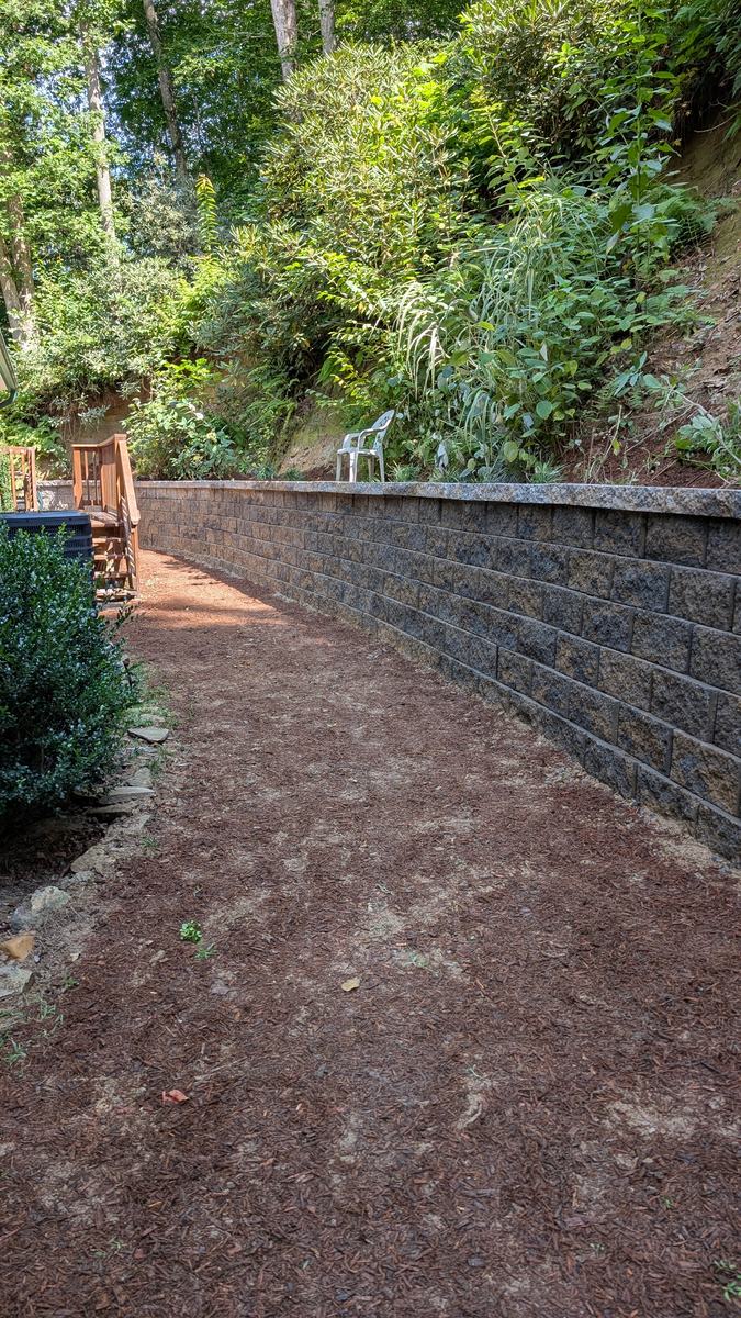 landslide retaining wall 2025