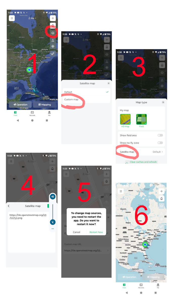 Steps for Custom Tiles