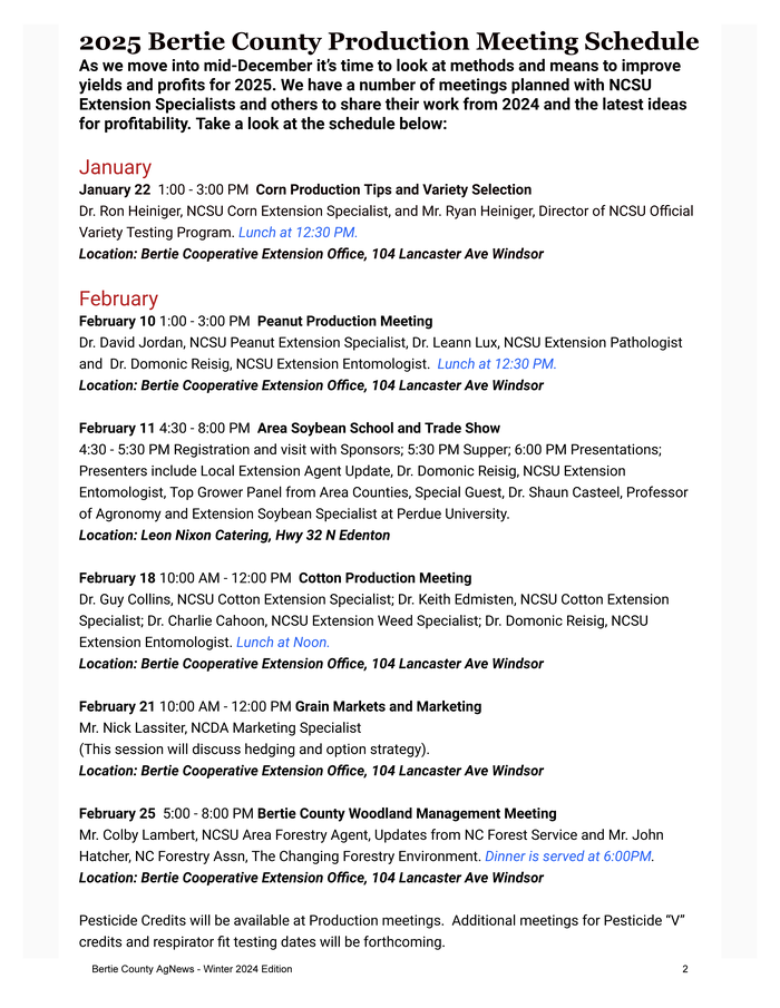 Bertie AgNews Winter 2024 Edition Page 2