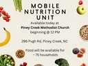 mobile nutrition unit flyer