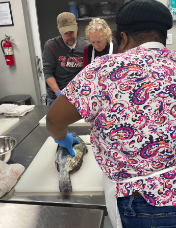 hooked on seafood