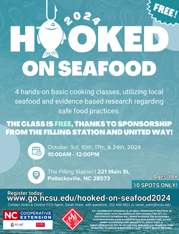 hooked on seafood