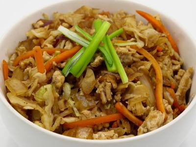 Turkey Egg Roll in a Bowl