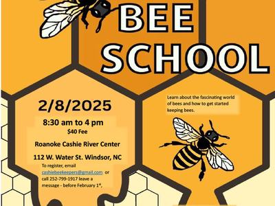 Bee School flyer
