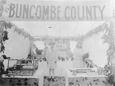 Cleanliness of the Poultry House - Display at the NC State Fair in 1922