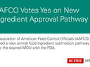 AAFCO Votes Yes on New Ingredient Approval Pathway — replaces expired MOU with FDA