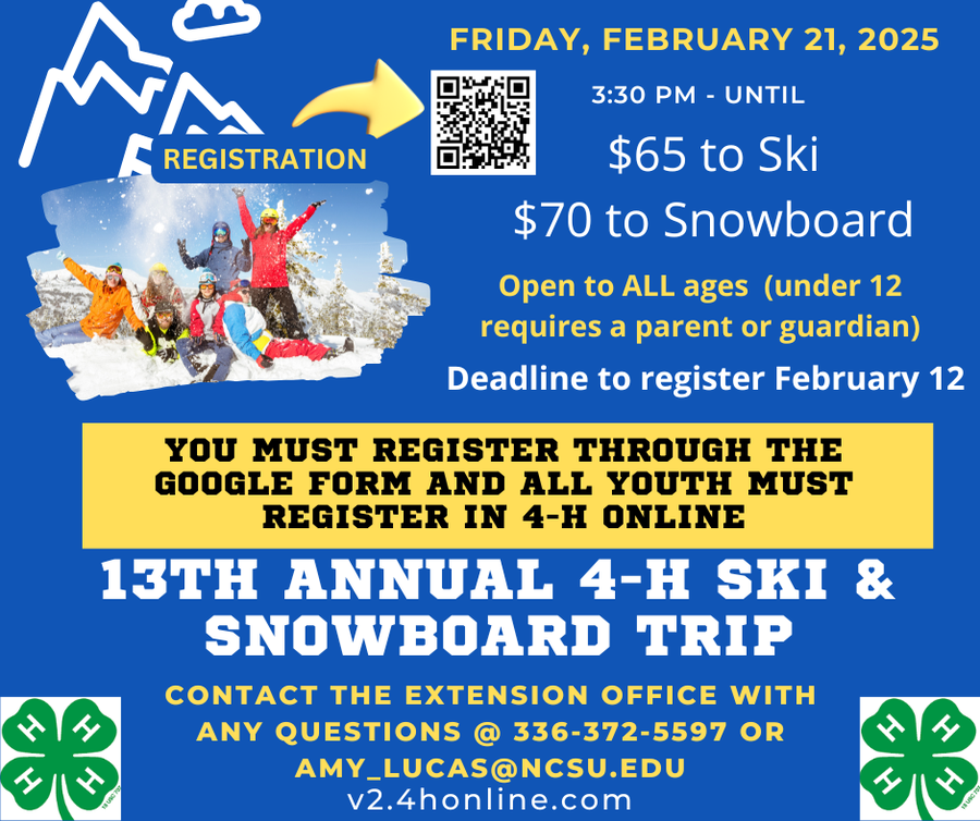 13th annual ski & snowboard flyer