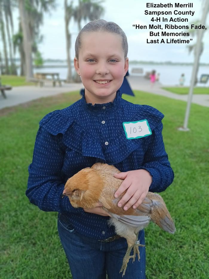 Girl with Chicken