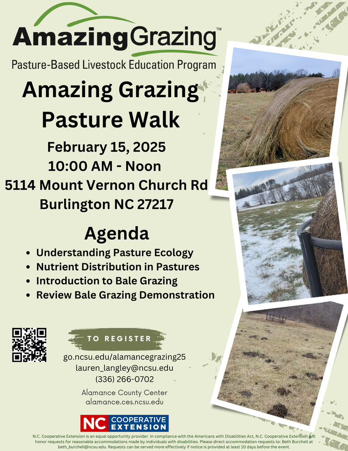 Pasture Walk Flyer