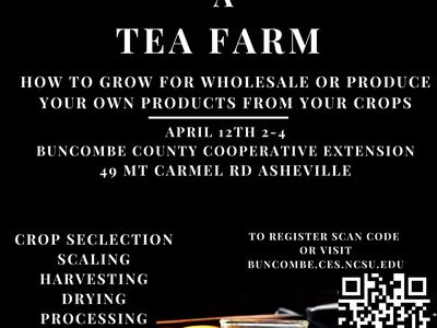 Digital Flyer for Tea Farming Workshop