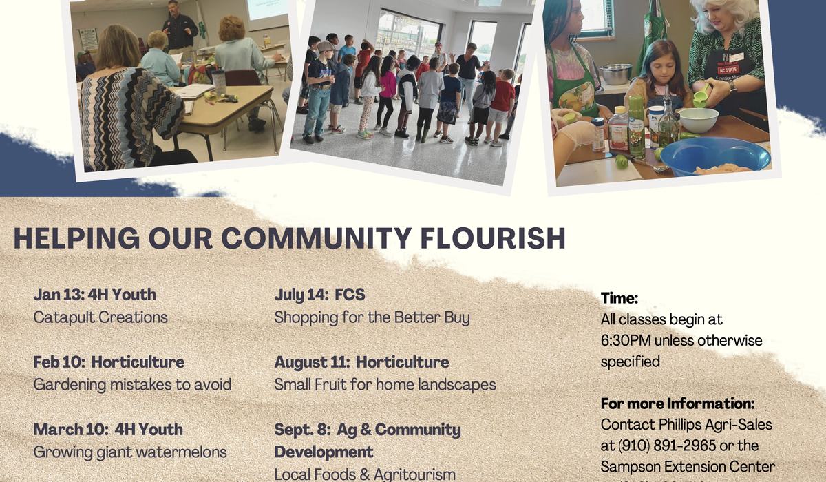 Sampson County Cooperative Extension: Growing a Stronger Community ...