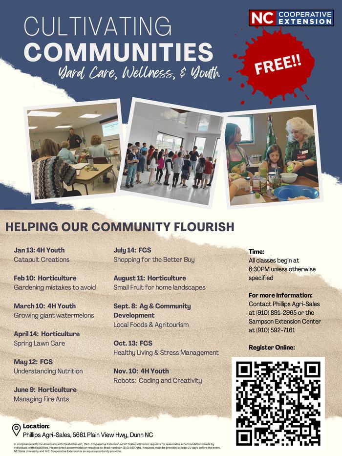 Sampson County Cooperative Extension: Growing a Stronger Community ...