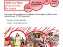 Digital Flyer for upcoming East Smart Move More Nutrition Classes