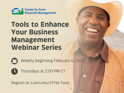 Digital Flyer for Tools to Enhance Your Business Management Webinar Series