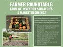 Digital Flyer for Upcoming Farmer Roundtable Discussion
