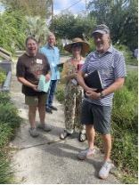 nature at home team at client yard