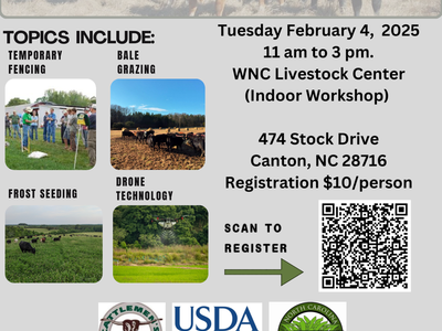 Bridging the Gap — Winter Feeding & Pasture Management workshop, Feb 4, 2025, WNC Livestock Center