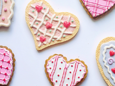 valentine cookies