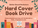 hard cover book drive