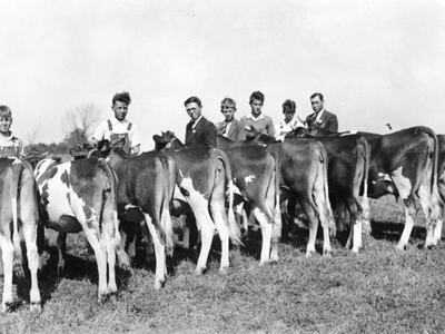 Buncombe County Guernsey Calf Club Attending the NC State Fair