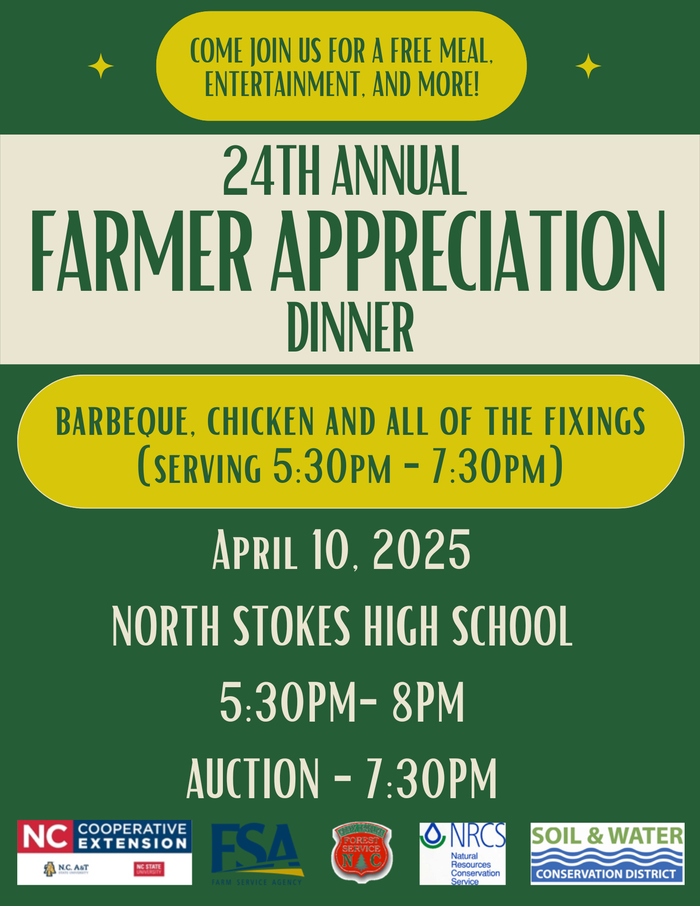 24th Annual Farmer Appreciation flyer
