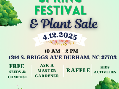 Briggs Spring Festival Flyer, SAturday April 12th 10 am - 2 pm