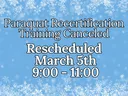 Rescheduled Paraquat Training