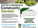 Join Us In Building A Community Garden