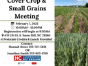 Cover Crop & Small Grains Meeting — Feb 7, 2025, 10:00AM–12:00PM; 470 US-13 S, Snow Hill, NC