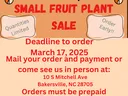 plant sale poster