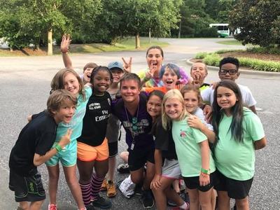 Campers and counselors