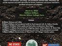 Digital Flyer for Soil Remediation Workshop titled "Restoring the Farm: From the Ground Up"