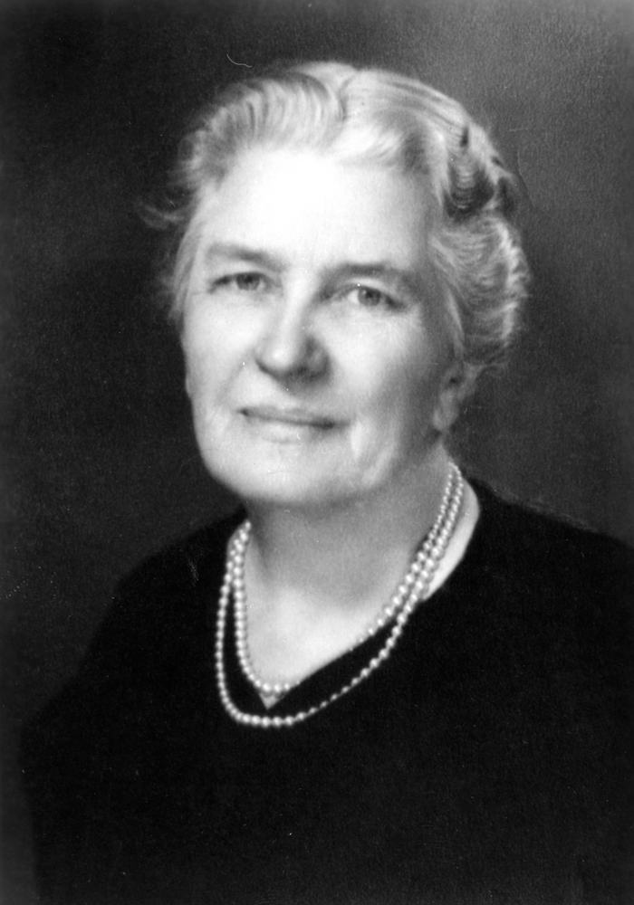Black and White photo of Jane S. McKimmon, distinguished NC State University alumni. 