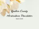 March Horticulture Newsletter
