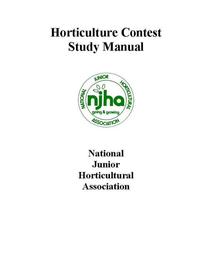 Cover for NJHA Manual