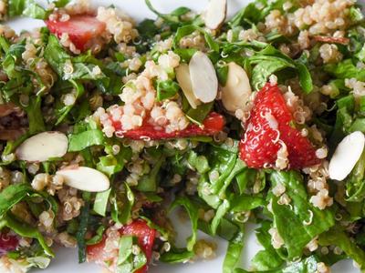 Quinoa Strawberry Salad