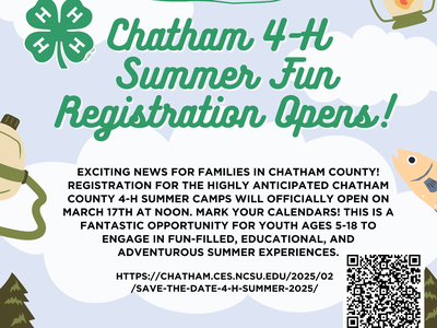 4-H Summer Fun is coming soon!