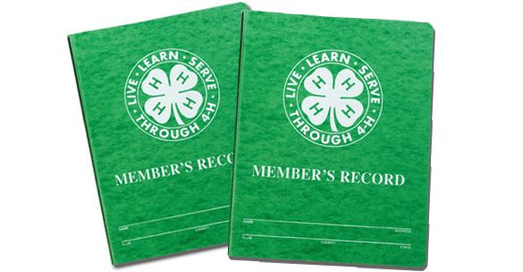 Member's Record Books.
