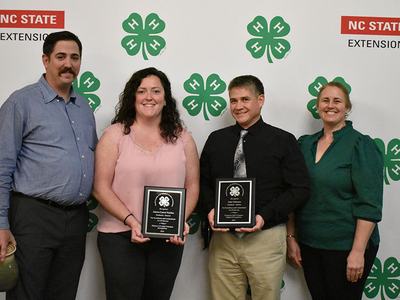 picture of volunteer winners