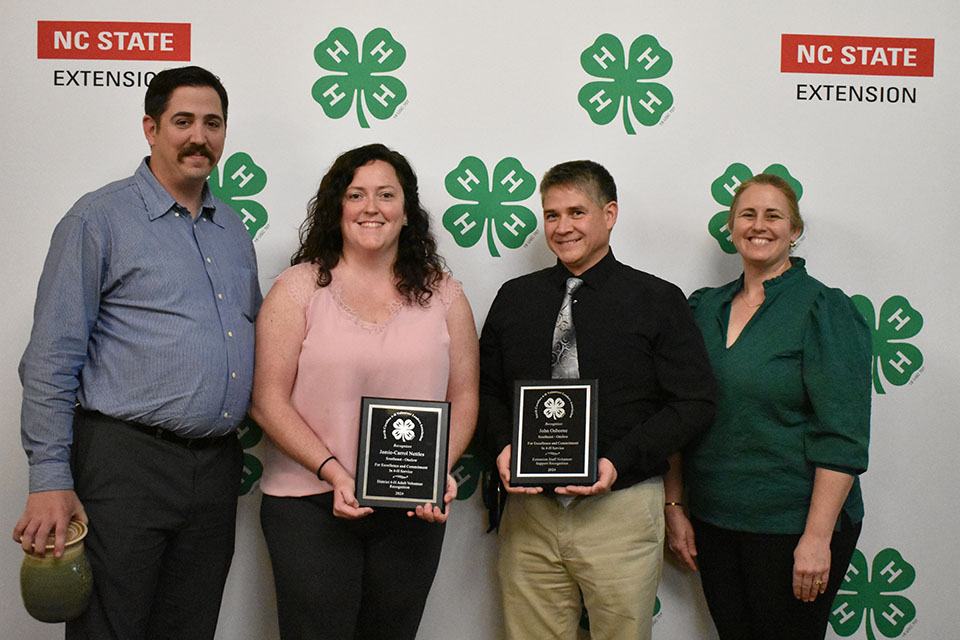 picture of volunteer winners