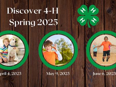 Spring Discover 4-H