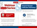 NC State Extension Webinar Series: Vineyard Sprayer Calibration Workshop, March 27, registration $25