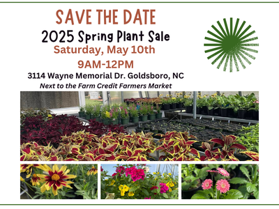 2025 Plant Sale Save the Date