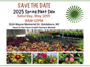 2025 Plant Sale Save the Date