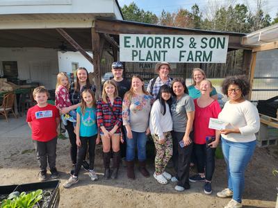 Scotland County 4-H group Small Farm Week 2025