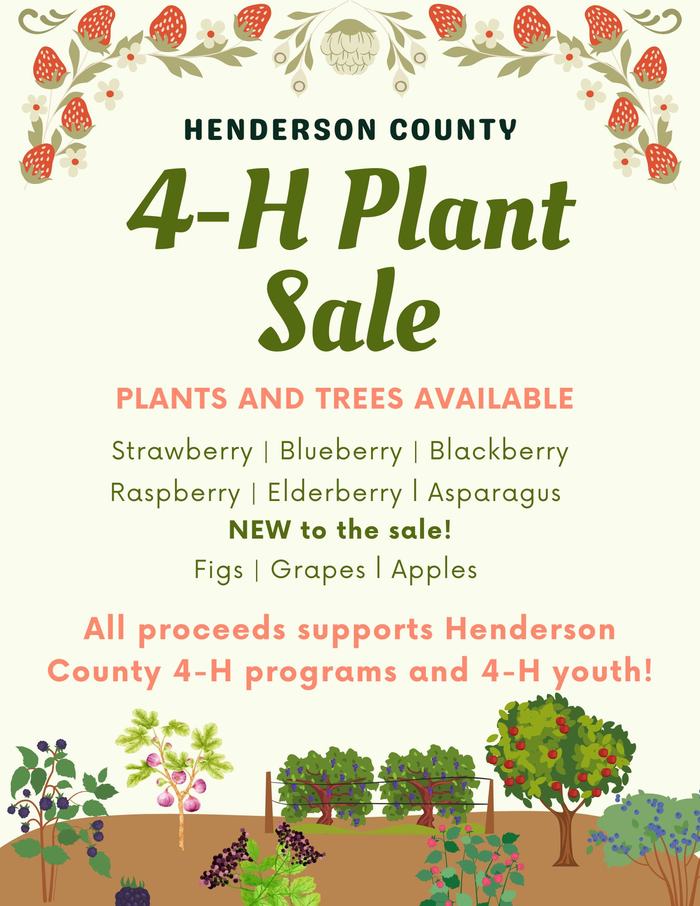 Henderson County 4-H Plant Sale