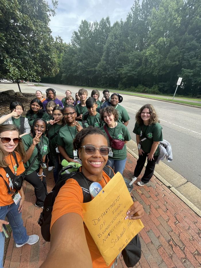 teens exploring nc state
